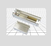 全无框玻璃门电插锁